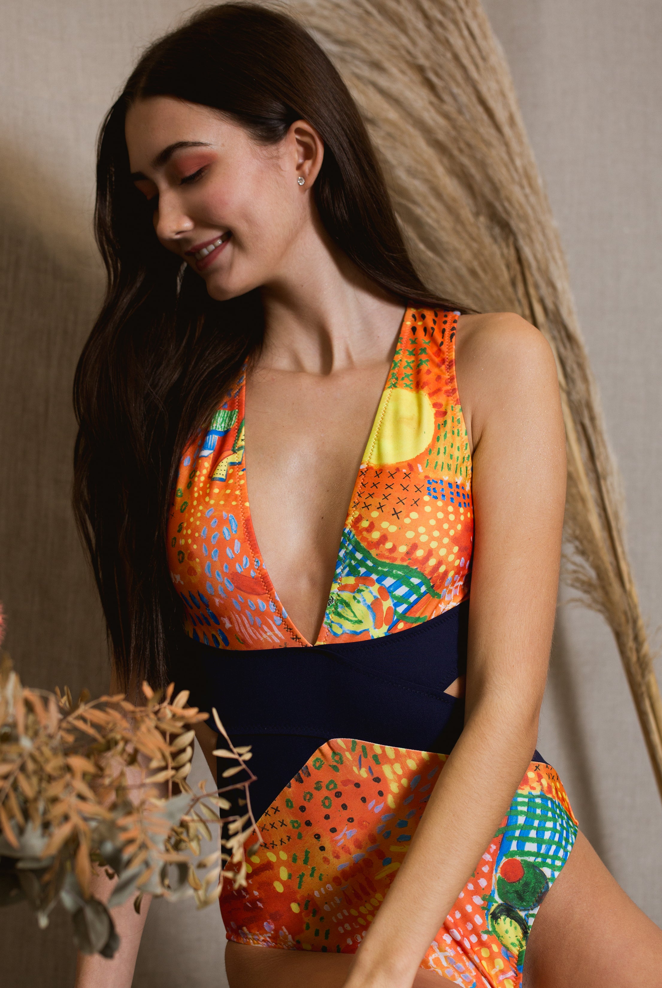 Maillot 1 pièce - Le rêve doré - Aulala Paris